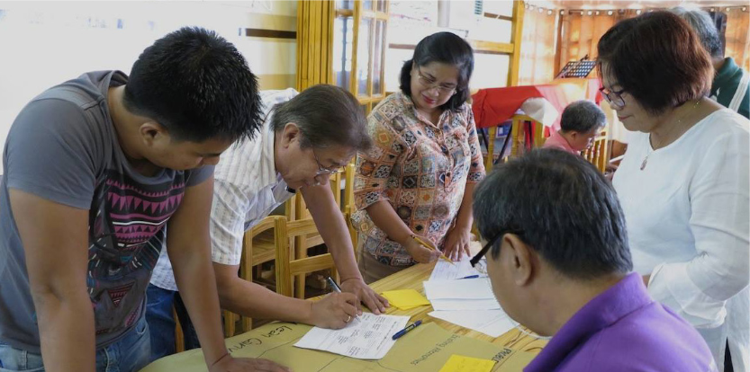 Participants of face-to-face training workshop on evidence informed education policy in the Philippines