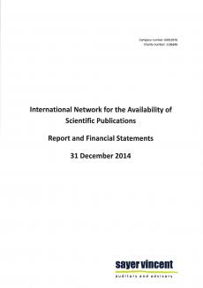 2014 Annual Report and financial statement cover image Thumbnail
