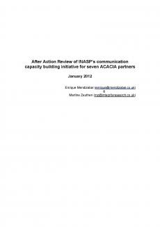 ACACIA research communication support evaluation report image Thumbnail
