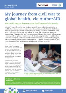 AuthorAID mental health case study image Thumbnail