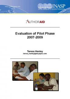 AuthorAID evaluation 2007–2009 image Thumbnail