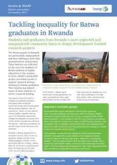 Batwa graduates case study image Thumbnail