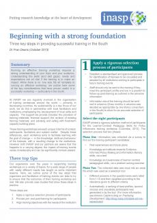 Beginning with a strong foundation case study image Thumbnail