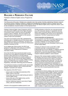 Building a research culture case study image Thumbnail