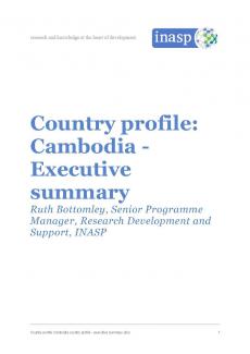 Cambodia country profile executive summary image Thumbnail