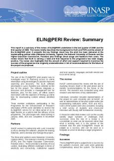 ELIN summary review image Thumbnail