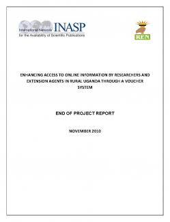 Enhancing access to online research in rural Uganda report image Thumbnail