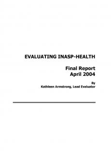 INASP Health evaluation report image Thumbnail