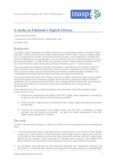 Pakistan's digital library report image Thumbnail