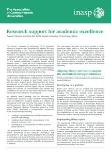 Research support for academic excellence case study image Thumbnail