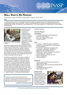 Small grants, big rewards case study image Thumbnail