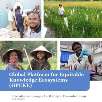 Cover picture of GPEKE 2019 report.