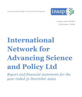 Report cover page