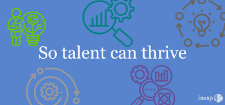 Banner saying "So talent can thrive"