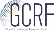 Global Challenges Research Fund (GCRF) logo.